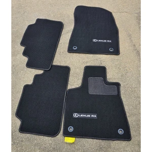 New LEXUS RX ORIGINAL Floor Mats - Full Set Of 4 Black Gray 2022 Tn-PRD-Mark5 - Picture 1 of 7