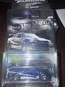 Hot Wheels NFTGarage Fast & Furious Nissan Skyline GT-R (BNR34) 2024 - Picture 1 of 2