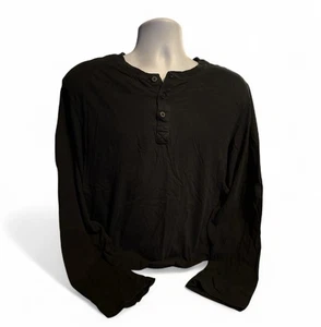 CHAPS Henley Langarm Pullover Shirt Herren XL dunkelblau - Bild 1 von 3
