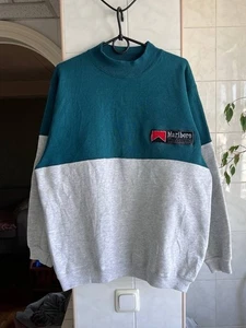 Vintage 90s Marlboro Yamaha Racing Crewneck USA Men’s Large Sweatshirt OVERSIZED - Bild 1 von 14