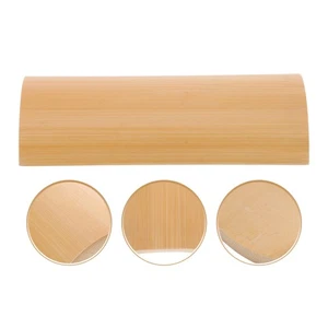 Materias primas para rodajas de bambú respaldo sauna tablones de madera artesanía - Imagen 1 de 12