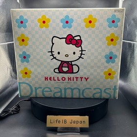 SEGA Dreamcast HKT-3000 Hello Kitty Skeleton Blue Console Limited Edition