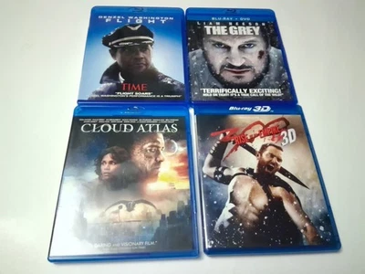 Blu-ray /DVD Lot  (300: Rise of an Empire, Flight, The Grey, Cloud Atlas) - Image 1 of 4