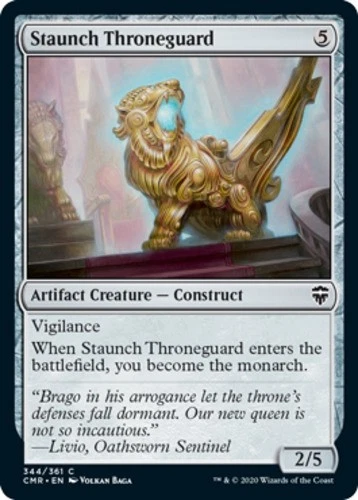 x1 Staunch Throneguard - Commander Legends - NM - MTG - Image 1 of 1