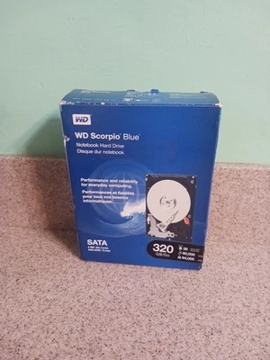 Western Digital Scorpio Blue 320GB Internal 5400RPM 2.5" (WD3200BPVT) HDD - Image 1 of 3