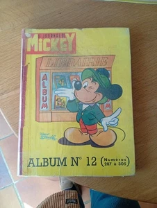 LE JOURNAL DE MICKEY ALBUM N° 12  1957  EO - Picture 1 of 1