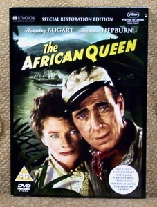 Humphrey Bogart THE AFRICAN QUEEN (1951) (DVD, 2010) with SLIPCOVER - REGION 2 - Picture 1 of 1