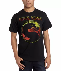 Mortal Kombat Logo T-Shirt - Picture 1 of 2