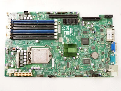 SuperMicro X8SIU-F LGA1156 Server Motherboard No CPU RAM - Image 1 of 4