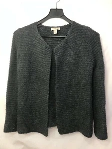 Loft Outlet Damas XSP Gris Cárdigan Delantero Abierto Tejido Suéter Pequeño Usado en Excelente Condición - Imagen 1 de 9