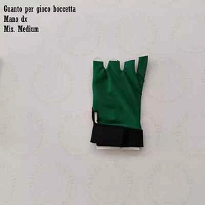 GUANTO PER GIOCO BOCCETTA MANO DX MIS. MEDIUM COLORE VERDE - Foto 1 di 1