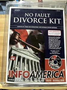 No Fault Divorce Kit Info America - CD - QUASI OMAGGIO - Foto 1 di 8