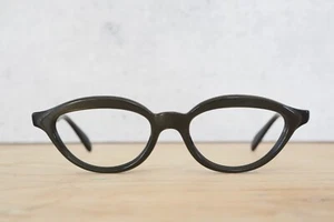 Vintage eyeglasses 1960s Made In Germany NOS green and black tone By Saphira - Picture 1 of 9