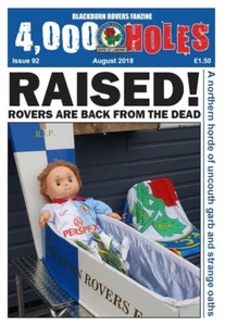 Blackburn Rovers 2018/19 fanzine: 4,000 HOLES – ISSUE 92 - Picture 1 of 1
