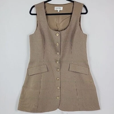 Vestido vaina Ronny Kobo para mujer con botones sin mangas beige talla XL NUEVO SIN ETIQUETAS Foto 1 de 4