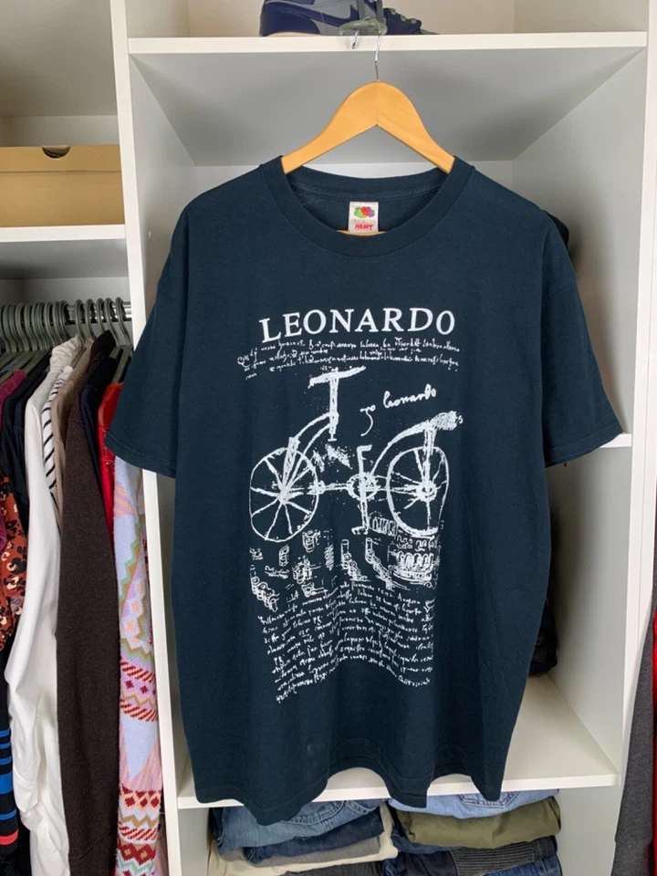 Vintage Leonardo da Vinci Art T-shirt Size XL - Image 1 of 4