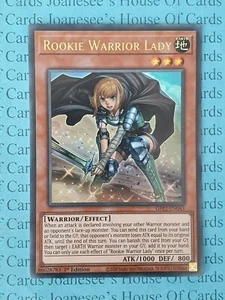 Rookie Warrior Lady GFP2-EN043 ultra seltene Yu-Gi-Oh Karte 1. Auflage Neu - Bild 1 von 4
