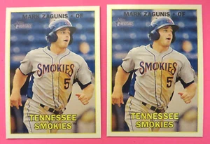 2 - 2016 Topps Heritage Minors, Tennessee Smokies - MARK ZAGUNIS - Picture 1 of 1