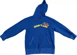 Disneyland Pixar Piston Cup Champion Zip Sweatshirt Cars Lightning McQueen Small - Picture 1 of 5
