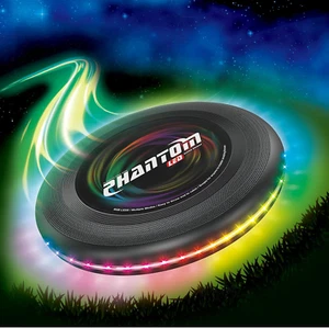 LED Color-Changing Flying Disc, 13 Modes, Waterproof, Ideal Gift for Ages 6+ - Picture 1 of 5