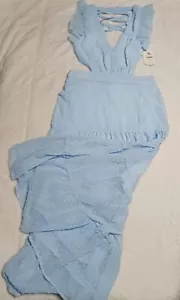Altard State - Babyblau Neu mit Etikett Neckholder Top Kleid Gr. L - Bild 1 von 3