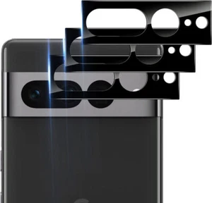 Protector de lente de cámara de vidrio para Google Pixel 6 7 Pro cubierta 3D completa curva - Imagen 1 de 11