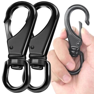 2 PCS Swivel Snap Hooks 4.62 inch Swivel Hooks 220 LBS Capacity Heavy Duty Fl... - Picture 1 of 6