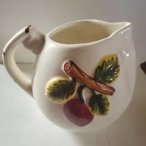 CBK LTD Apple Pitcher 1992 Vintage Farmhouse Cottagecore Grannycore ANT#104 - Picture 1 of 4