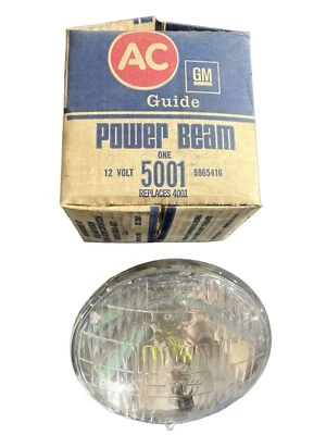AC DELCO Power Beam Circular Headlamp 5001 - Image 1 of 4