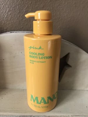 PINK By V Secret MANGO Loción Corporal Refrigeradora 12 Fl OZ Extracto de Aloe Mango NUEVO Foto 1 de 4