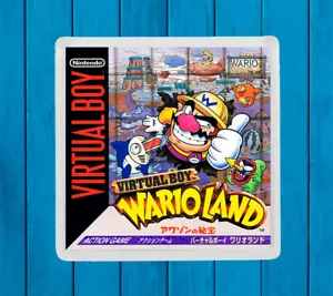 VIRTUAL BOY WARIO LAND JAPAN NINTENDO VIRTUAL BOY FRIDGE MAGNET IMAN NEVERA - Foto 1 di 1