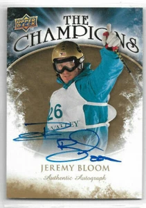 2009-10 - Upper Deck The Champions - Gold Autograph #CH-JE Jeremy Bloom - Picture 1 of 2