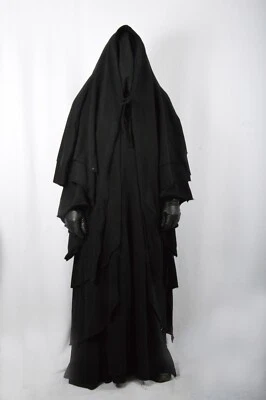 Ghost costume.Witch, Wizard,Hooded fantasy cloak,Sith cloak, medieval cape. - Image 1 of 4
