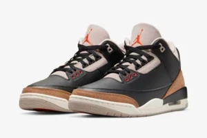 Air Jordan 3 Wüstenelefant Gr. 12 Nike schwarzes Segel CT8532-008 JIII Freiwurf - Bild 1 von 10