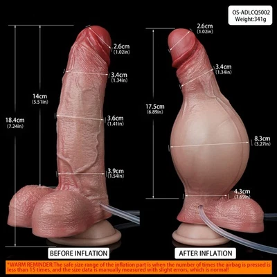Big Ejaculation Dildoe Realistic Squirting Toys With Suction Cup Sex Toys - Image 1 of 4