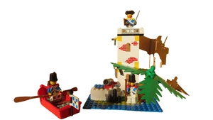 Lego 6265 SABRE ISLAND Piraten Blauröcke Soldaten mit Orig. Bauanleitung - Bild 1 von 8
