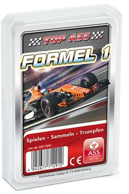 Kartenspiel TOP ASS - Formel 1 Quartett (Altenburger Spielkarten) NEU/OVP