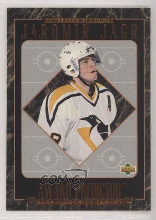 1995-96 Upper Deck Hobby Award Predictor Redemption Jaromir Jagr #H2 - Image 1 of 2