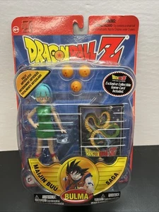Irwin DRAGON BALL Z Majin Buu Saga BULMA FIGURE con carta promo sigillata nuova D10 - Foto 1 di 8