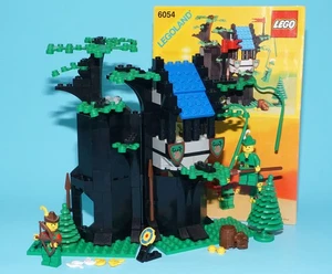 LEGO 6054 LEGOLAND CLASSIC CASTLE FORESTMEN'S HIDEOUT 100% COMPLETE 1988 LEGO... - Picture 1 of 4