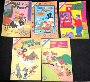 [5x] Variedades de Walt Disney-Disney cómic Español! Ideal para estudiante español B - Imagen 1 de 2