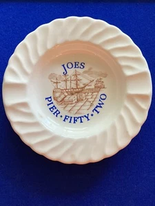 Cenicero de colección Joe's Pier 52 restaurante de mariscos NUEVA YORK CIUDAD Pier Fifty Two - Imagen 1 de 2