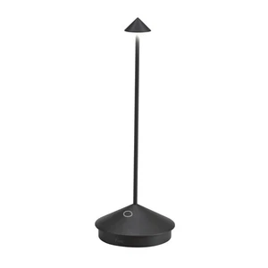 Zafferano Pina 11.4 in. Black Table Lamp - Picture 1 of 1