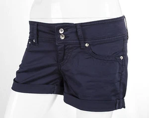 DANDY SHORT GAS DAMEN 5 TASCHEN BAUMWOLLE SATIN STRECH FARBE MIT GEROLLTEM BODEN - Bild 1 von 13