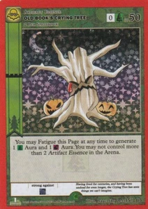 METAZOO NIGHTFALL 1ª EDICIÓN - ÁRBOL LLORANDO LIBRO ANTIGUO - HOLO COMPLETO 35/163 CASI NUEVO+ - Imagen 1 de 1