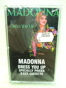 MADONNA DRESS YOU UP MAXI CASSETTE TAPE, SIRE CANADA 1984, BRAND NEW & SEALED! - Picture 1 of 10