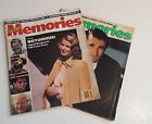 2 Issues "MEMORIES" Magazines 1989 Inaugural Issue & January 1990 Issue