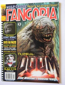FANGORIA : ISSUE 248 : HORROR : DOOM/SAW 3/KING KONG/MAST OF HORROR : 2005 : VG - Bild 1 von 6