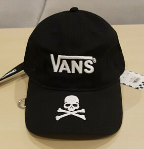  Vans x mastermind Cap Black x White Skull Japan