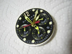 Reloj cronógrafo BVLGARI Flyback Rattrapante movimiento Dubois Depraz Eta2892A2 - Imagen 1 de 13